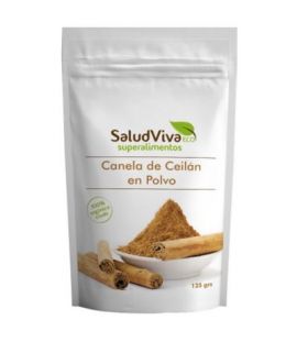 Ceylon Cinnamon Powder Gluten Free Eco Vegan 125g Salud Viva