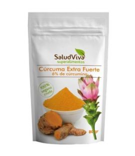 Turmeric Powder Gluten Free Eco Vegan 80g Salud Viva