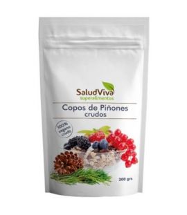 Raw Pine Nut Flakes Gluten Free Vegan 200g Salud Viva