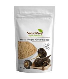 Gluten-Free Gelatinized Black Maca Vegan 250g Salud Viva