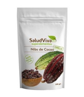 Eco Gluten-Free Cocoa Nibs 250g Salud Viva