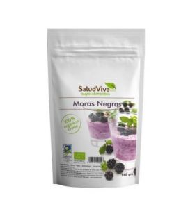 Whole Black Berries 140g Bio Salud Viva