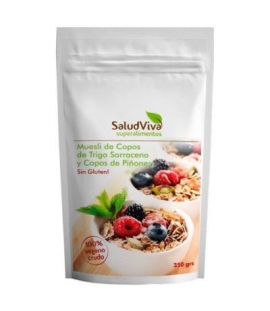 Muesli with Buckwheat Flakes and Pine Nut Flakes Gluten-Free 350g Salud Viva