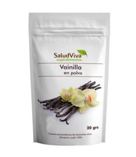 Vanilla Powder Gluten Free Vegan 20g Salud Viva