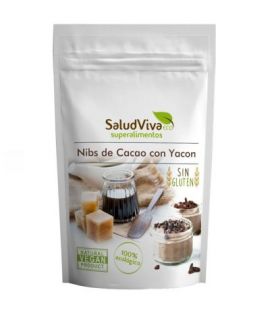 Cocoa Nibs Sweetened with Yacon 150g Eco Salud Viva