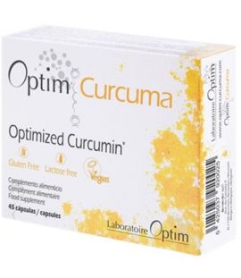 Optim Turmeric Gluten Free Vegan 45caps Optim