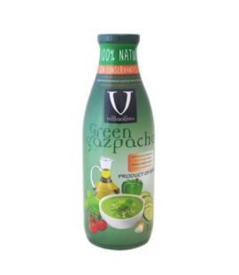 Gazpacho Verde 100 Natural SinGluten 1L Villaolivo