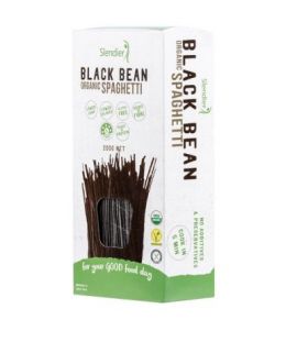 Espagueti Soja Negra SoyBean SinGluten Eco Vegan 200g Slendier