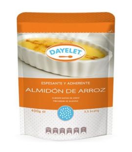 Almidon de Arroz SinGluten Vegan 400g Dayelet