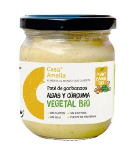 Pate Garbanzos Algas Curcuma SinGluten 180g Casa Amella