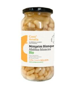 Organic Cooked White Bean Mongeta 540g Casa Amella