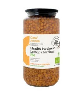 Organic Cooked Pardine Lentils 540g Casa Amella