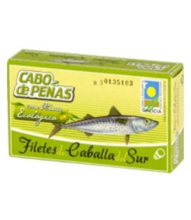 Southern Mackerel Fillets in Eco Olive Oil 90g Cabo De Peñas