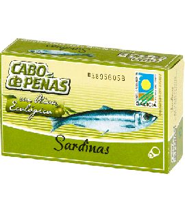 Sardines in Organic Olive Oil 125g Cabo De Peñas