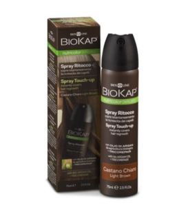 Biokap Light Brown Touch Up Spray 75ml