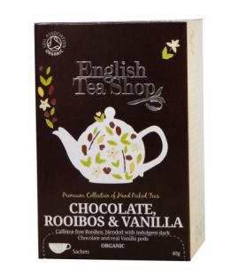 Organic Rooibos and Vanilla Chocolate Tea 40g English Tea Shop