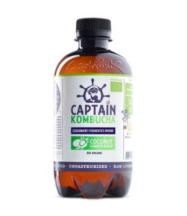 Bebida Kombucha Coco SinGluten Bio Vegan 400ml Captain Kombucha