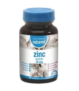 Zinc Picolinato 20mg 60comp Naturmil