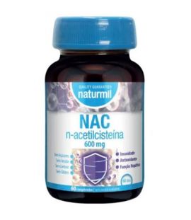 NAC N-Acetylcysteine ​​60comp 600mg Naturmil