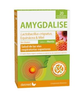 Gluten-Free Chewable Amygdalise 20comp Dietmed