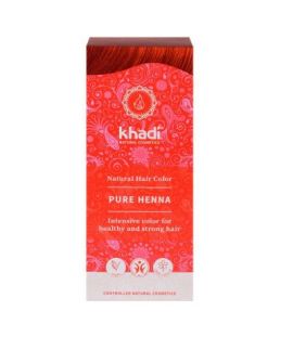 Natural Henna Dye 100 Pure Vegan 100g Khadi