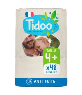 Pañales Talla4 9-20kg 48uds Tidoo