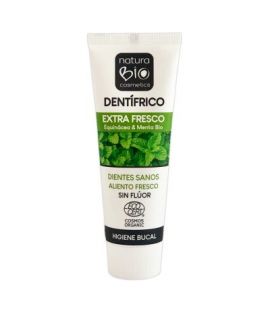 Dentifrico Equinacea y Menta SinGluten Bio Vegan 75ml Naturabio Cosmetics