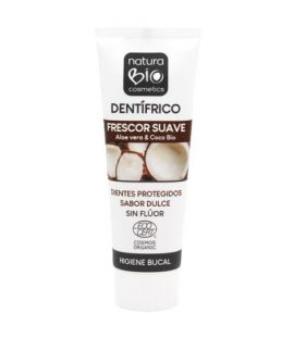 Dentifrico Frescor Suave Bio Vegan 75ml Naturabio Cosmetics