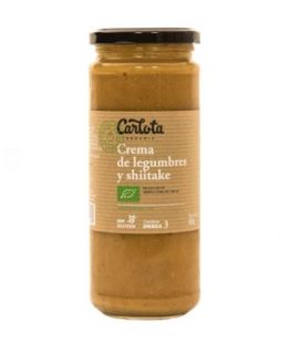 Crema de Legumbres y Shiitake SinGluten Eco Vegan 450g Carlota Organic