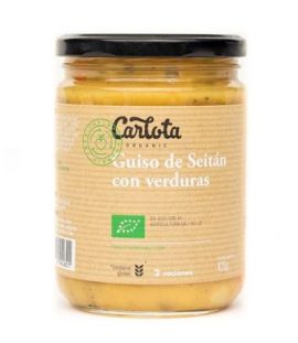 Guiso Seitan con Verduras Bio Vegan 425g Carlota Organic