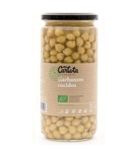 Garbanzos Cocidos Eco SinGluten 720g Carlota Organic