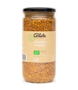 Lentejas Cocidas Eco SinGluten 660g Carlota Organic