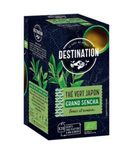 Sencha Premium Japanese Organic Green Tea 20 sachets Destination