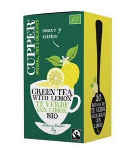 Green Tea Infusion with Organic Lemon 20inf Cupper