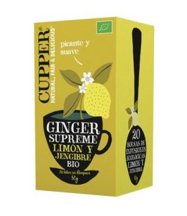 Lemon and Ginger Infusion Bio Vegan 20inf Cupper