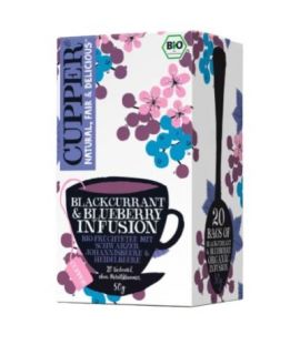 Organic Black Currant and Blueberry Infusion 20inf Cupper