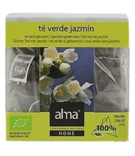 Jasmine Green Tea Gluten Free Vegan 15 Pyramids Alma