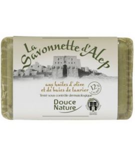 Aleppo Soap Bar 12 Laurel Bio 100g Douce Nature