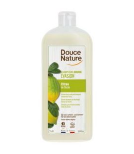 Organic Lemon Shower Gel Shampoo 1L Douce Nature