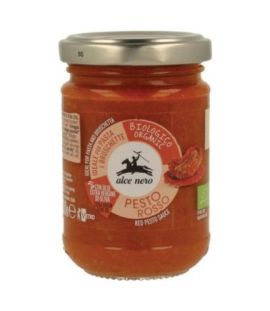 Eco Red Pesto Sauce 130g Alce Nero