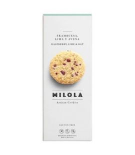 Gluten-Free Raspberry Lime and Oatmeal Cookies 140g Milola