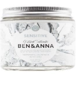 Dentifrico Sensitive Tarro Cristal Eco Vegan 100ml Ben Anna