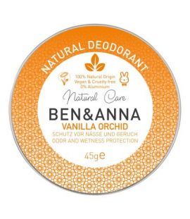 Desodorante Vainilla Lata Orchid Eco Vegan 45g Ben Anna