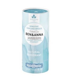 Desodorante Sensitive Brisa Tierras Altas 40g Ben Anna