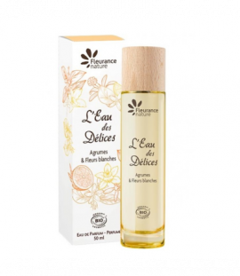 Agua de Perfume Citricos y flores Blancas Bio 50ml Fleurance Nature