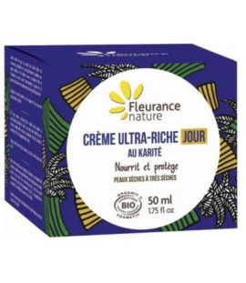 Ultra Rich Organic Karite Day Cream 50ml Fleurance Nature