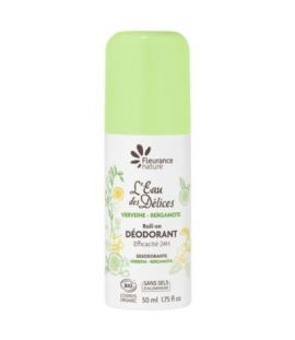 Desodorante Roll On Verbena y Bergamota Bio 50ml Fleurance Nature