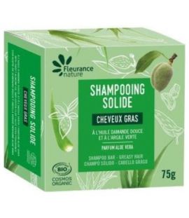 Organic Solid Oily Shampoo 75g Fleurance Nature