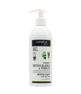 Organic White Nettle Thyme Revitalizing Shampoo 450ml Labnatur