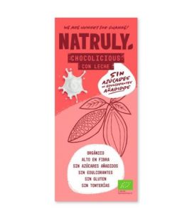 Chocolicious Choco Tablet with Organic Milk 85g Natruly